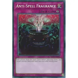 YuGiOh Anti-Spell Fragrance RA02-EN076 Secret Rare 1st Edition - Image 1