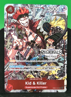 Kid & Killer (Online Regional Champion Card Set 2025 Vol.2) EB01-003 One Piece - Image 2