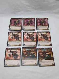 Lot Of (85) Wow TCG Gladiators Horde Ally Uncommon Common Cards - Image 5
