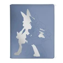 Ultra Pro Elite Series Lucario 9 Pocket Zippered Binder Pokemon 360 Card - Image 1