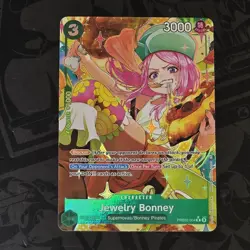 Jewelry Bonney (Alternate Art) PRB02-004 One Piece Card Game English Star - Image 1