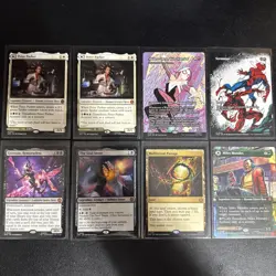 Magic The Gathering: Spider Man Lot Rare Cards - Image 1
