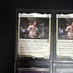 Magic The Gathering: Spider Man Lot Rare Cards - Image 2