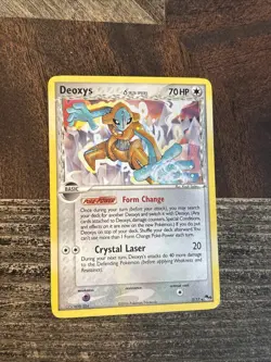 Deoxys 2/17 Pop Series 4 Pokemon Card Rare Holo, NM See Pics - Image 1