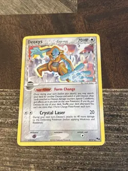 Deoxys 2/17 Pop Series 4 Pokemon Card Rare Holo, NM See Pics - Image 2
