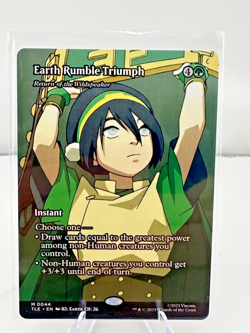 Earth Rumble Triumph - Return of the Wildspeaker (Borderless) Avatar: The... - Image 1