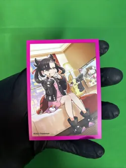 Pokemon TCG Marnie 208/202 Sword & Shield Secret Rare Rainbow Full Art Trainer - Image 4