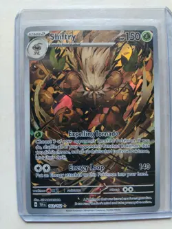 Shiftry 163/162 - Illustration Rare - Temporal Forces - Pokemon TCG - NM - Image 1