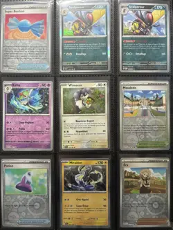 Lot De 18 Cartes Pokemon REVERSE/HOLO SV01 Ecarlate & Violet FR NEUF - Image 1