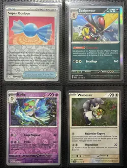 Lot De 18 Cartes Pokemon REVERSE/HOLO SV01 Ecarlate & Violet FR NEUF - Image 4