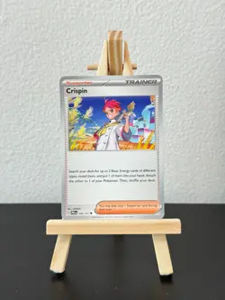 Crispin #105/131 Non Holo - Prismatic Evolutions Pokemon TCG Card NM/M - Image 1