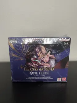 One Piece TCG: The Azure Sea's Seven Booster Box (OP-14) with Promo Pack - Image 2