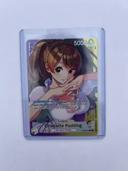 One Piece Charlotte Pudding Leader Card 5000 Power OP08-058 English - Image 1