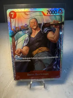 • Benn.Beckman • OP09-009 SR Emperors in the New World Holo One Piece TCG NM - Image 1