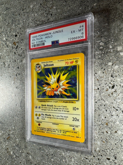Pokemon TCG Cards Jolteon 4/64 Jungle NO SYMBOL Misprint Holo Rare PSA 6 EX-MT - Image 5