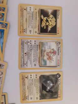Vintage Pokemon Cards WotC 1999–2001 Base/Base Set 2/Jungle/Fossil/Neo/TR (LOT3) - Image 2