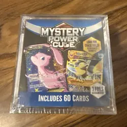 Pokemon Mystery Power Cube (60 Cards) 3 GUARANTEED FOILS-NEW-SEALED! - Image 1