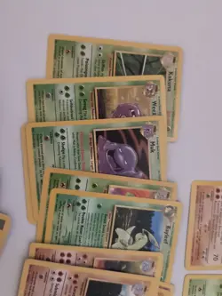 Vintage Pokemon Cards WotC 1999–2001 Base/Base Set 2/Jungle/Fossil/Neo/TR (LOT5) - Image 3