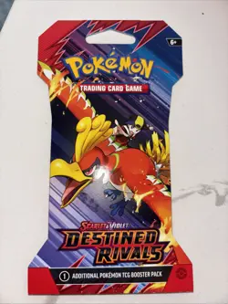 Pokemon Scarlet & Violet Destined Rivals Cards New Sealed Pack - Image 1