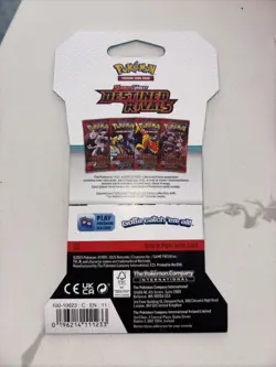 Pokemon Scarlet & Violet Destined Rivals Cards New Sealed Pack - Image 2