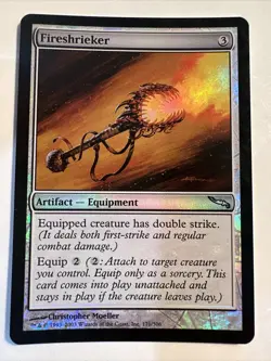 Mirrodin ** Fireshrieker (FOIL) ** MTG Magic NM - Image 1
