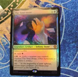 2025 Magic: The Gathering Marvel's Spider-Man Soul Stone Foil #0066 HOLO FOIL!! - Image 1