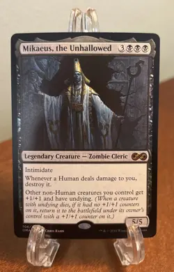MTG Mikaeus, the Unhallowed Foil Ultimate Masters #106 LP Magic The Gathering - Image 1