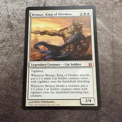 Brimaz, King of Oreskos - Born of the Gods - MTG Magic the Gathering - NM - Image 1