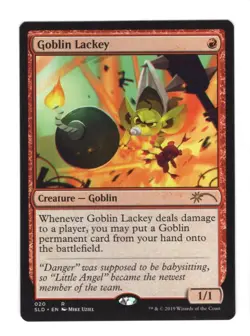Goblin Lackey (020) Secret Lair Drop Series Regular, NM, Never Played - Image 1
