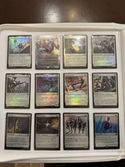 Full Set Base Foil MTG Spiderman - Image 2