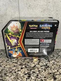 Pokemon Shining Fates Boltund V Tin Sealed - Image 2