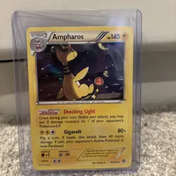 Ampharos - 40/114 - Holo Rare English Pokemon XY Steam Siege - LP - Image 1