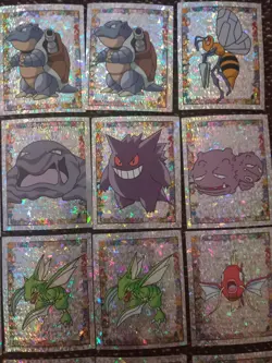 Pokemon Merlin 1999 – Lot de 27 stickers HOLO S (S1 a S33) – Vintage Original - Image 4