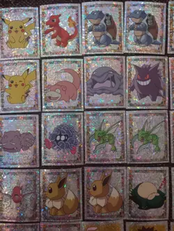 Pokemon Merlin 1999 – Lot de 27 stickers HOLO S (S1 a S33) – Vintage Original - Image 5