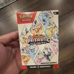 Pokemon TCG Prismatic Evolutions Booster Bundle Box 6 Packs Collectors Edition - Image 1
