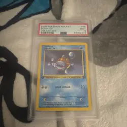 Pokemon TCG Squirtle Team Rocket 1st Edition Regular Common PSA 9 #68/82 - Image 1