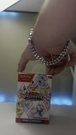 Pokemon TCG: Scarlet & Violet Prismatic Evolutions Booster Bundle Box! In Hand! - Image 2