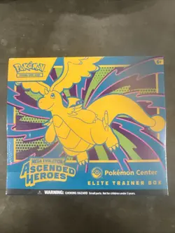 New Pokemon Ascended Heroes Pokemon Center Exclusive ETB Sealed Promo Zekrom - Image 1