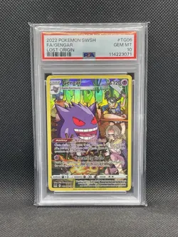 Gengar - TG06/TG30 PSA 10 Lost Origins Trainer Gallery Pokemon - PSA 10 GEM MT - Image 1