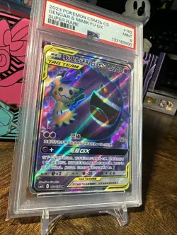 2023 Pokemon CSM2b CS #162 Gengar & Mimikyu GX Super Rare PSA 9 Chinese - Image 3