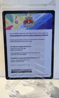 Pokemon TCG - Pikachu SVP 190 World Championships 2024 Promo - Stamped - Sealed - Image 2