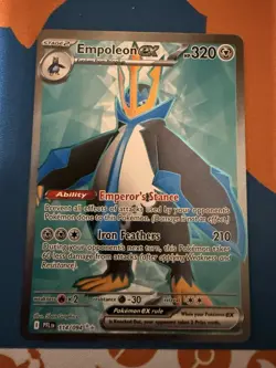 Pokemon TCG Empoleon Ex 114/094 - Illustration Rare IR - Phantasmal Flames NM/M - Image 1