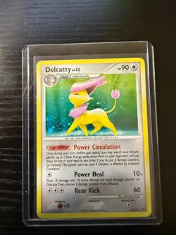 2009 Pokemon TCG Platinum Delcatty Lv.53 HP90 Holo Rare 4/127 LP - Image 1