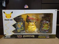 Pokemon Celebrations Pikachu VMAX Premium Figure Collection Sealed - Image 1