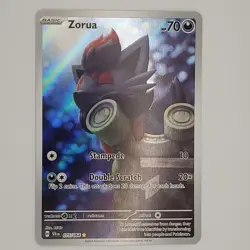 Pokemon Zorua 075/064 Sv: Shrouded Fable Illustration Rare Holo - Image 1