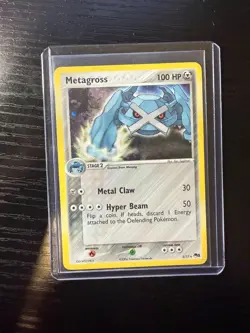 Pokemon Metagross Holo Rare 2/17 Pop Series 1 Promos LP - Image 1