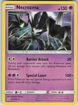 Pokemon TCG Necrozma Rare SM - Unified Minds 101/236 - Image 1