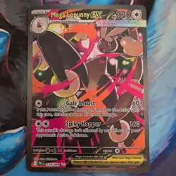 Pokemon TCG Mega Lopunny ex 128/094 Phantasmal Flames SIR 330 HP Holo NM - Image 1