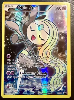 Meloetta XY120 Promo XY Black Star Promos Pokemon NM - Image 1