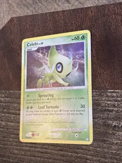 Pokemon TCG Celebi Lv.39 Holo Rare Mysterious Treasures 7/123 -NM - Image 1